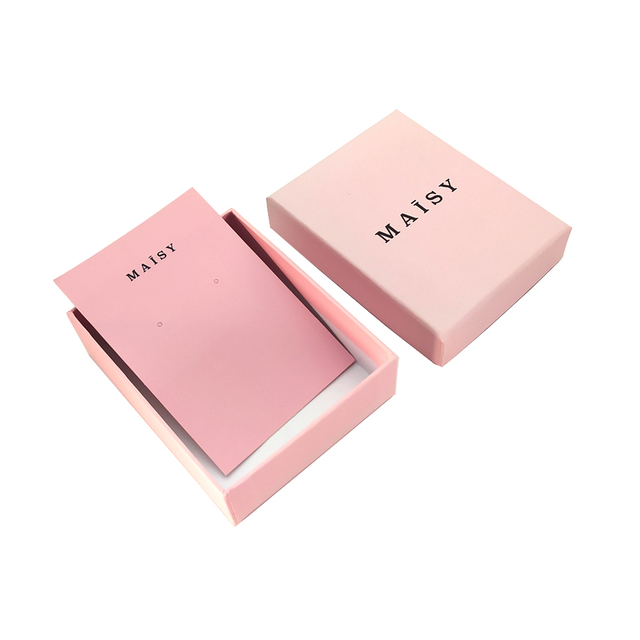 Einzigartiger Hersteller von Geschenkboxen für kleine rosa Ohrringe