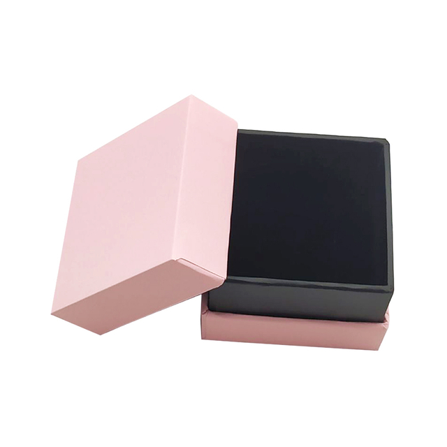 Pink Printing Custom Ring Paper Packaging Box Factory