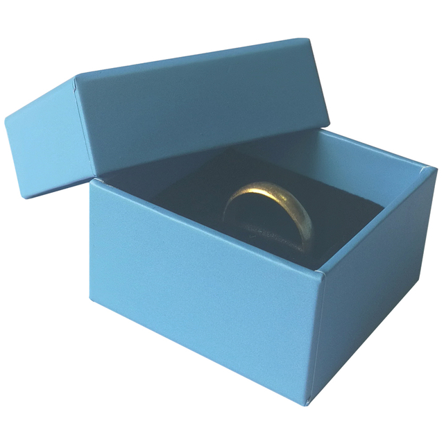 Individuelle Luxus-Ringbox aus Papier mit Logo