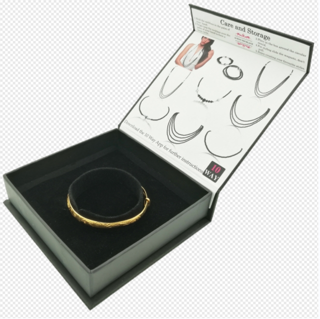 Edle individuelle Schmuck-Papierschachtel im Großhandel