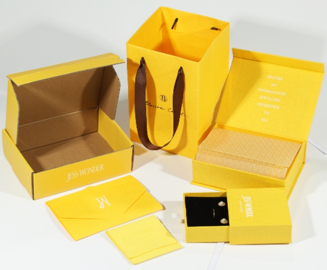 Individuell personalisierte Schmuck-Papierschachtel-Verpackung