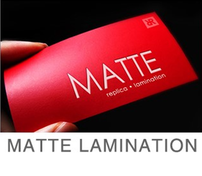 Matte Laminierung