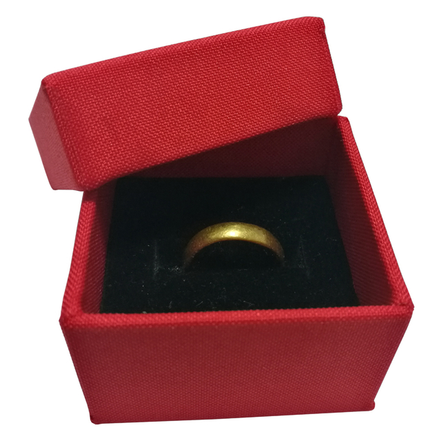 Hersteller von glamourösen roten kundenspezifischen kleinen Ringpapier-Verpackungsboxen