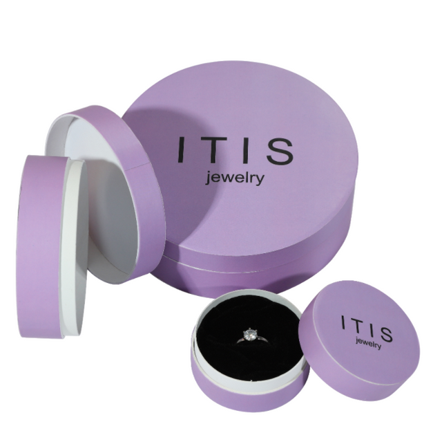 Maßgeschneiderte Luxus-Schmuck-Geschenkbox aus Pappe