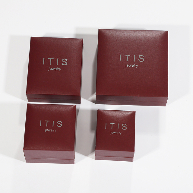 Maßgeschneiderte Luxus-Schmuckverpackungsbox aus Kunststoff