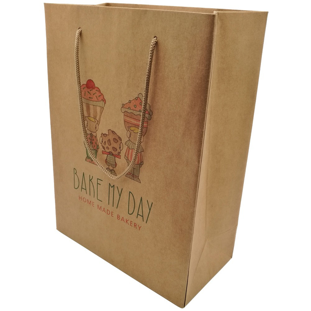 Luxus-Druckerei für kundenspezifische Kraftpapiertüten