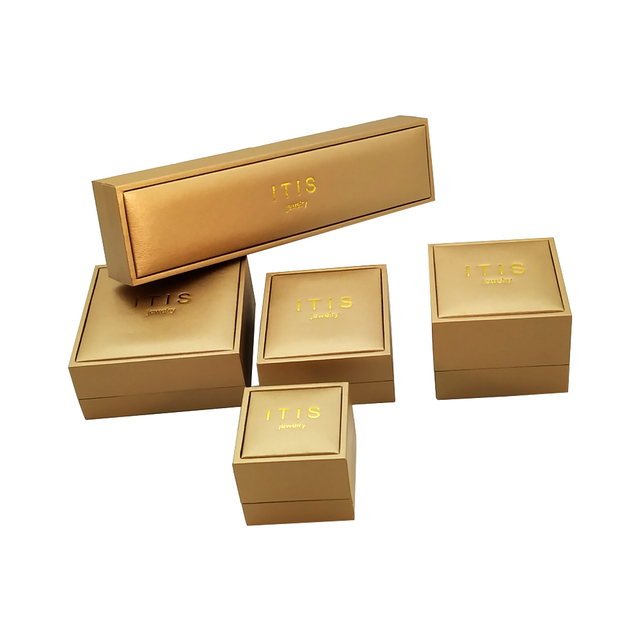 OEM-Diamantbox-Verpackungslieferant mit gefülltem Gold