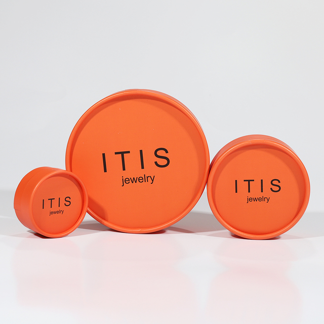 Großhandelshersteller von kreisförmigen Ohrring-Papierverpackungsboxen