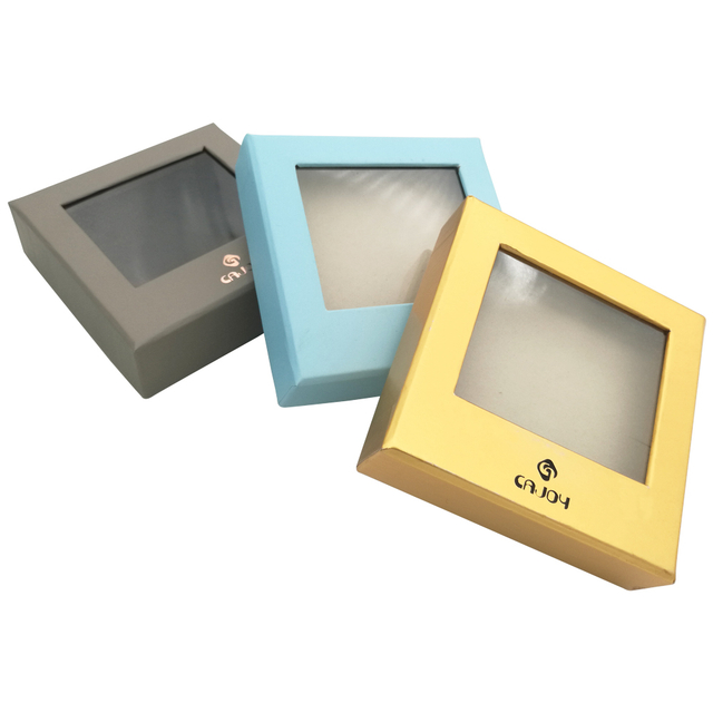 Großhandel für maßgeschneiderte Mode-Karft-Verpackungs-Ohrring-Papierbox-Lieferanten