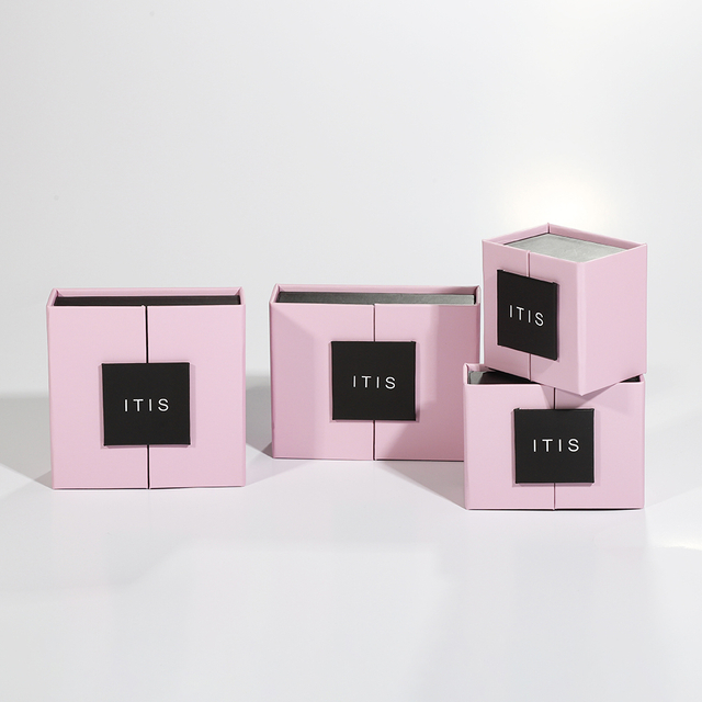 Klassischer individueller Verpackungsdruck für Schmuckpapierschachteln