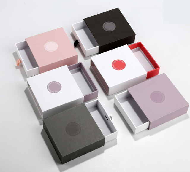 Passen Sie den Luxus-Mini-Ohrring-Paket-Papierbox-Hersteller aus China an