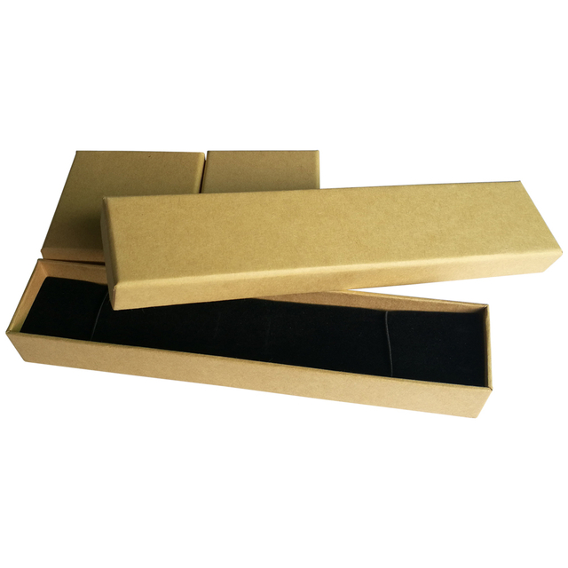 Kundenspezifische Promotion-Ohrring-Verpackungsbox aus Kraftkartonpapier