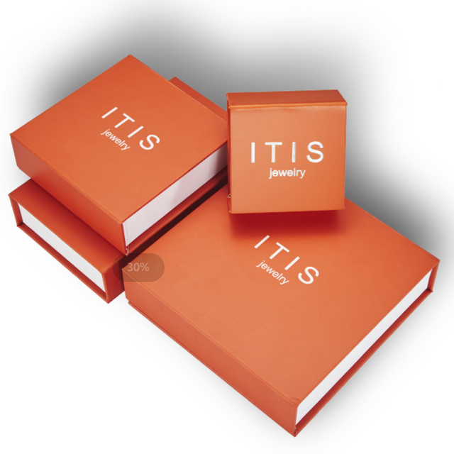 Luxuriöse personalisierte Schmuckschatulle aus Papier im Großhandel