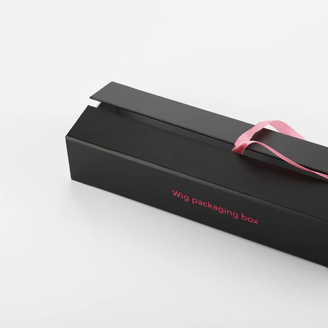 Anpassung Personalisierte Perücke aus Pappe Box Lieferant