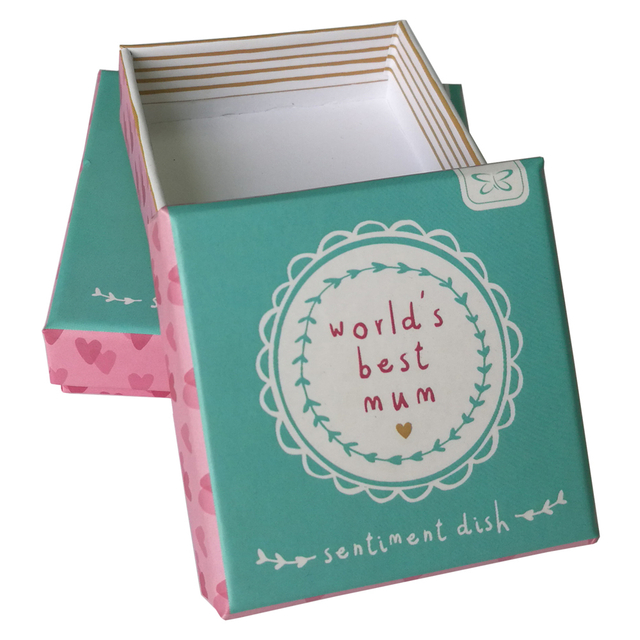 Kundenspezifische Schmuckverpackungsbox mit Logo-Lieferant