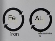 Metall-Verpackung-Recycling-Logo