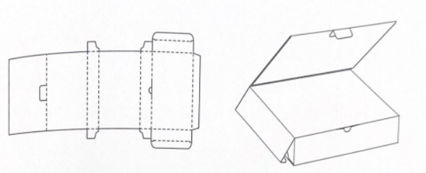 Papier Verpackung Box