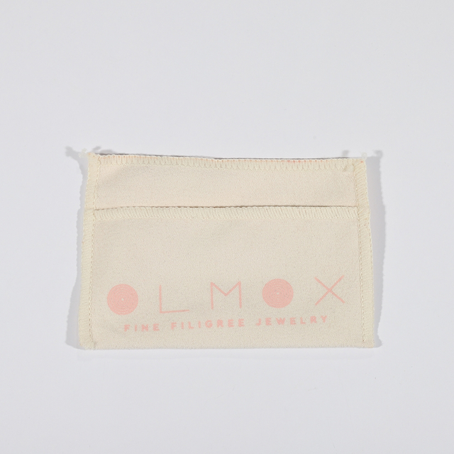 Anpassung einzigartige Samttasche schwarz Verpackung