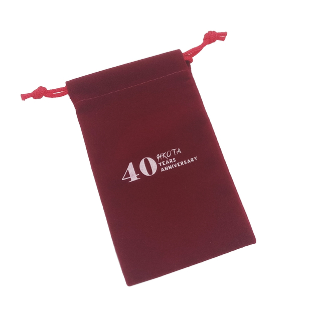 Maßgeschneiderte blaue Samt-Handtaschenverpackung Großhandel