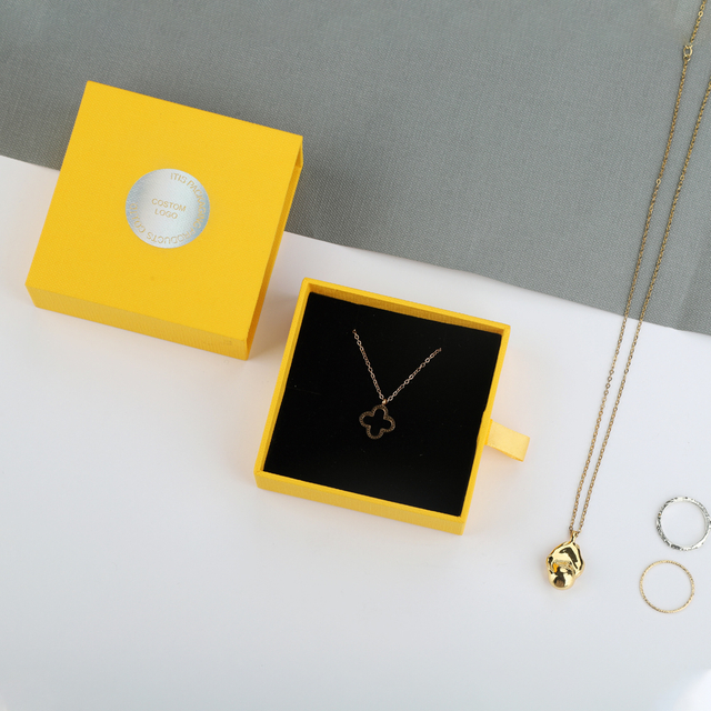 Großhandel maßgeschneiderte personalisierte Schmuck-Geschenkbox