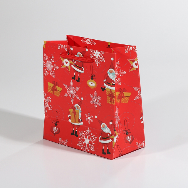 Luxuriöse braune Papiertüten mit Griffen