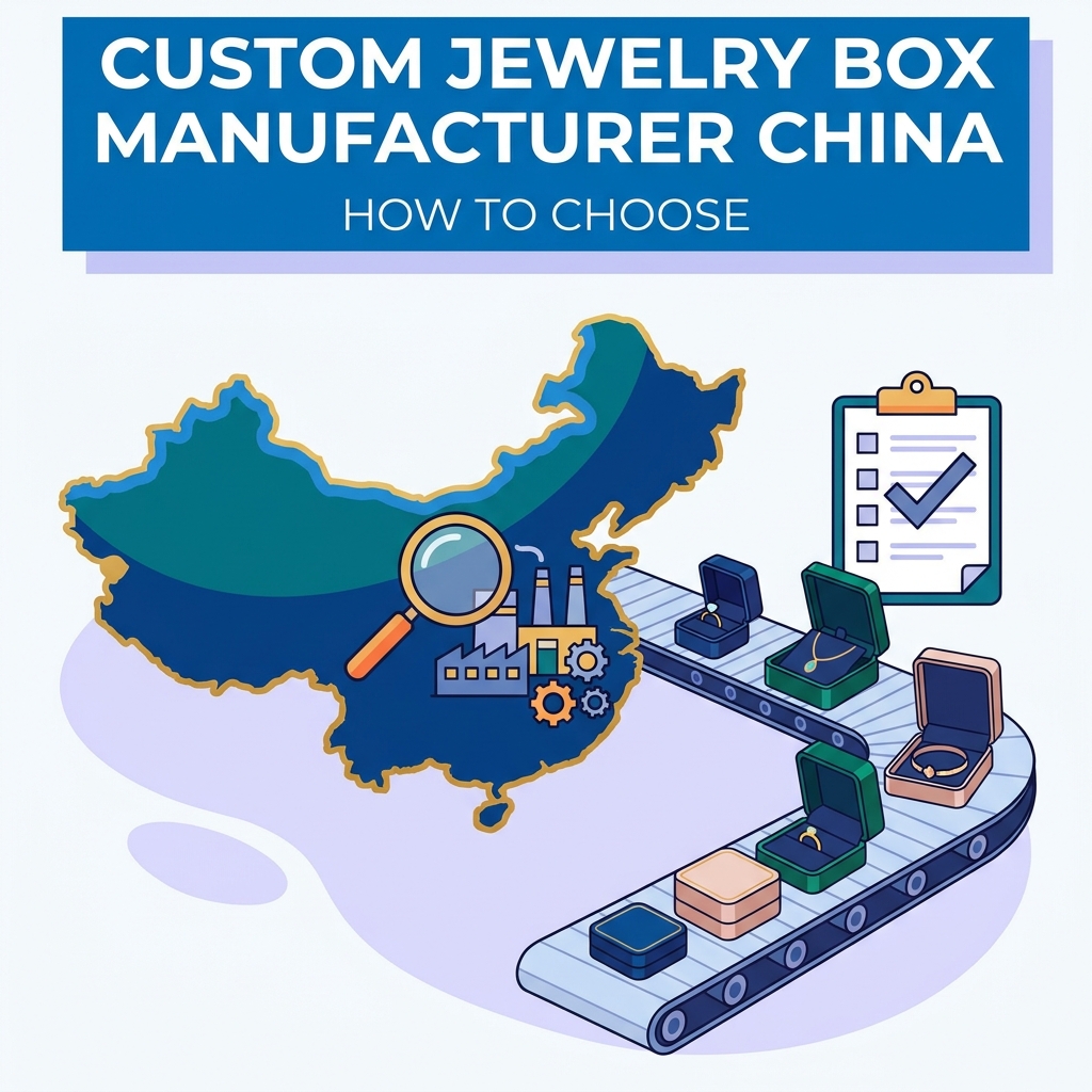 So wählen Sie eine individuelle Schmuckschatulle aus Hersteller in China